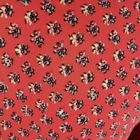 Gap Floral Trapeze Peasant Top Sz S - Picture 5 of 9